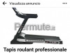 Tapis roulant Tecnofit Tf 8.32 L