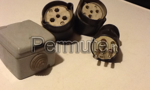 Stock prese/spina 380 volts vintage